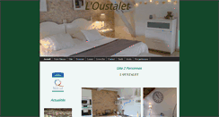 Desktop Screenshot of chambresloustalet-aujols.com
